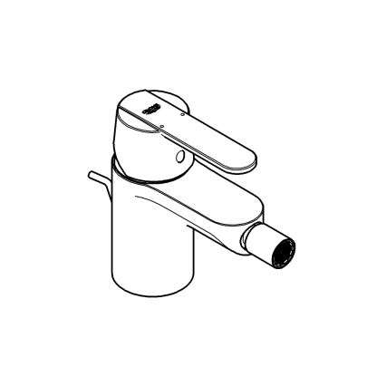 GROHE 32885000 - Baterie pentru bideu GET DN 15, crom lucios