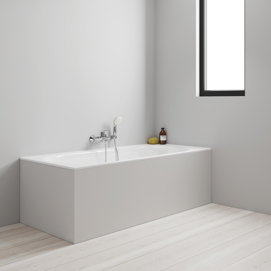GROHE 33300002 - Baterie pentru cadă EUROSMART DN 15, crom lucios