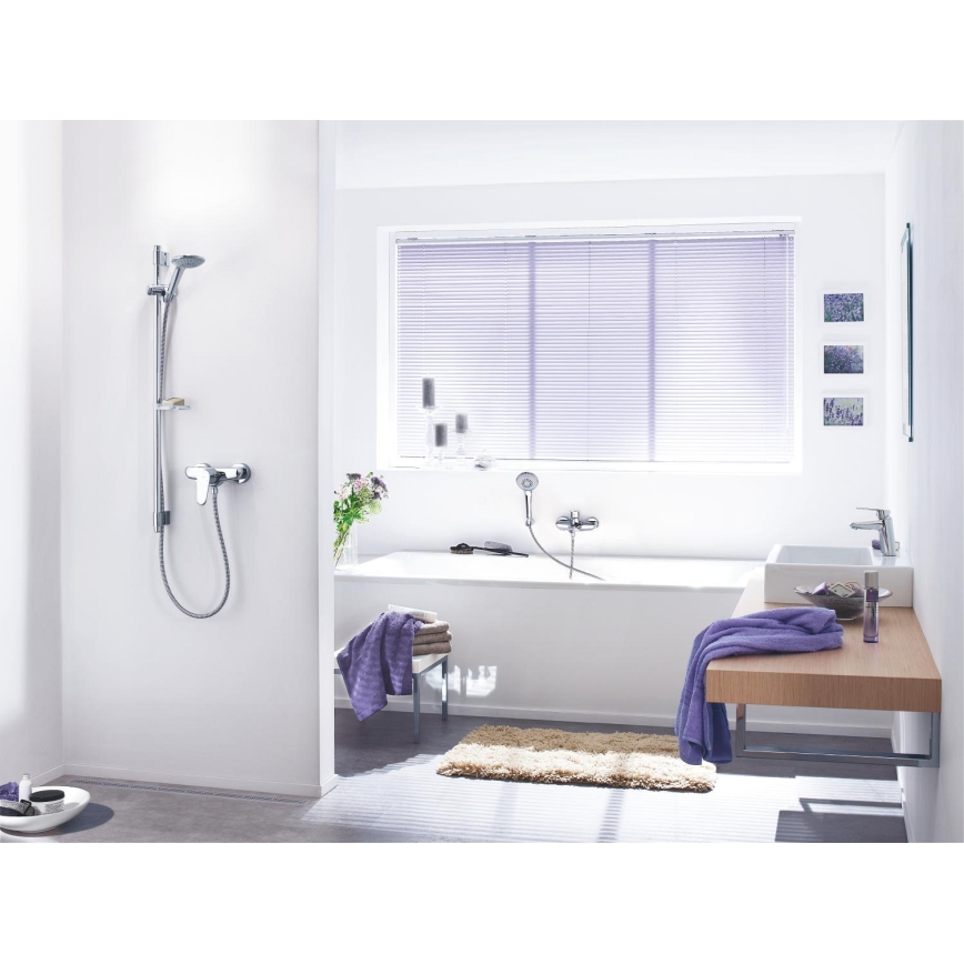 GROHE 33395002 - Set pentru cadă cu baterie EURODISC COSMOPOLITAN, crom lucios