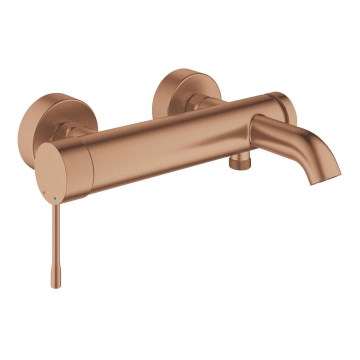 GROHE 33624DL1 - Baterie de cadă ESSENCE 193 mm, cu finisaj cupru periat