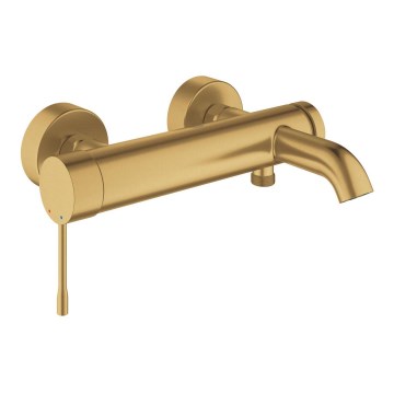 GROHE 33624GN1 - Baterie pentru cadă ESSENCE 193 mm auriu periat
