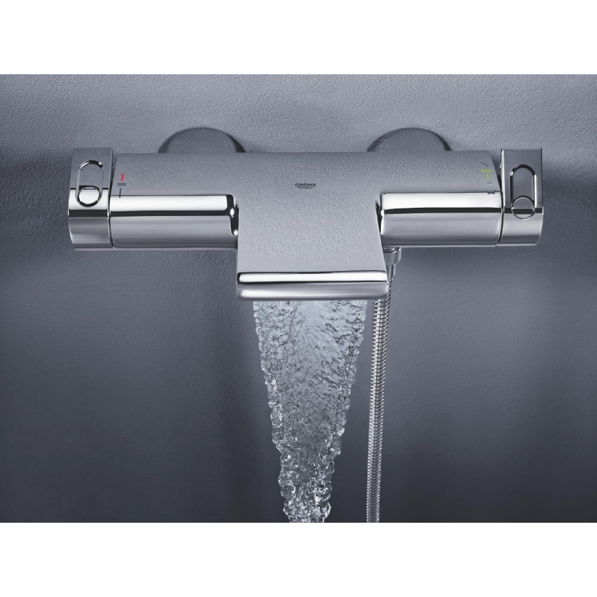 GROHE 34174001 - Baterie termostatată pentru cadă GROHTHERM 2000, 172 mm, crom lucios