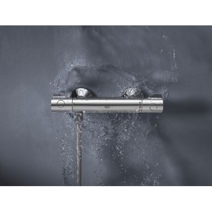 GROHE 34558000 - Baterie termostatată pentru duș GROHTHERM 800 DN 15, crom lucios