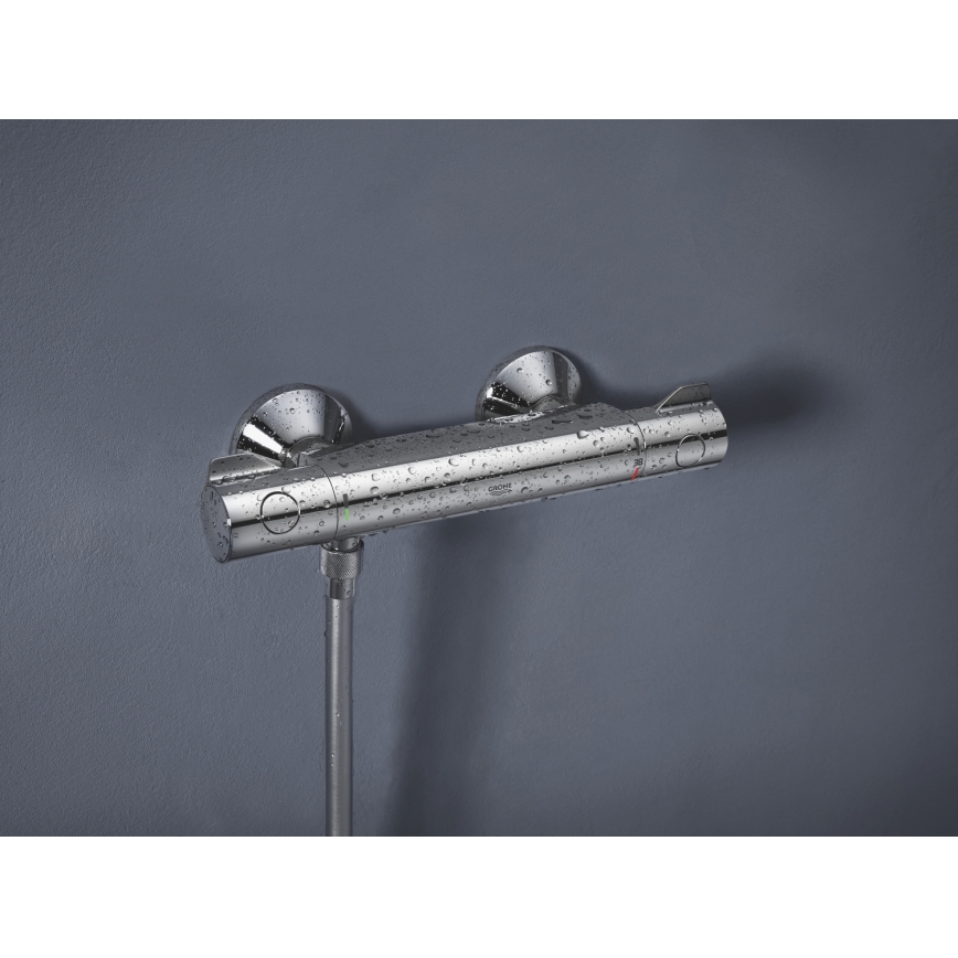 GROHE 34558000 - Baterie termostatată pentru duș GROHTHERM 800 DN 15, crom lucios