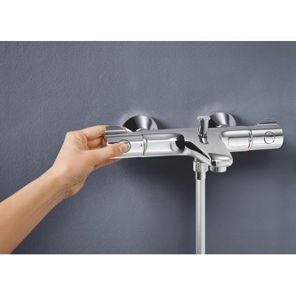 GROHE 34567000 - Baterie termostatată pentru cadă GROHTHERM 800 DN 15, crom lucios