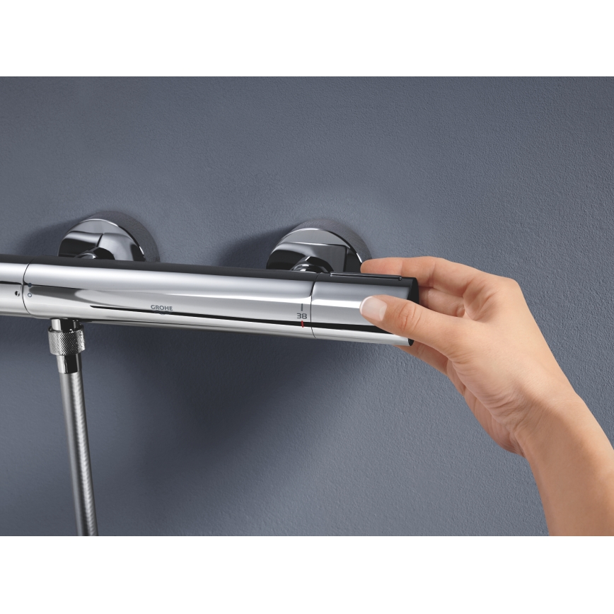 GROHE 34765000 - Baterie termostatică pentru duș GROHTHERM COSMOPOLITAN DN 15, crom