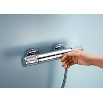 GROHE 34791001 - Set de duș termostatic PRECISION FEEL, 600 mm, crom