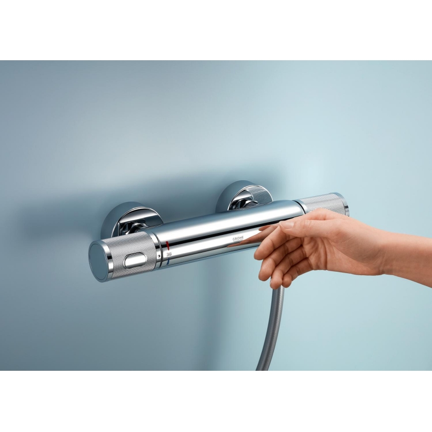 GROHE 34791001 - Set de duș termostatic PRECISION FEEL, 600 mm, crom