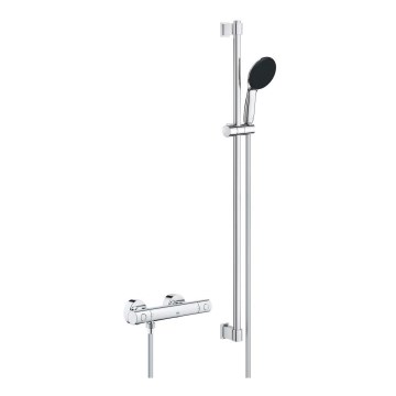 GROHE 34857000 - Set de duș cu baterie termostatică PRECISION GET 12” crom lucios