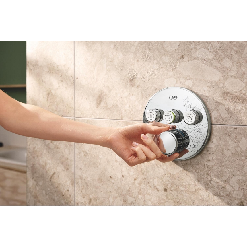 GROHE 34874000 - Sistem de duș PRECISION SMARTCONTROL, 310 mm, crom lucios