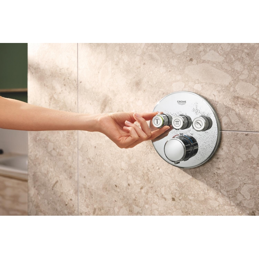 GROHE 34874000 - Sistem de duș PRECISION SMARTCONTROL, 310 mm, crom lucios