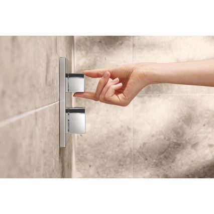 GROHE 34879000 - Sistem de duș încastrat PRECISION CUBE 310 × 310 mm cromat