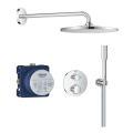 GROHE 34880000 - Set de duș cu baterie încastrată GROHTHERM SMARTCONTROL crom lucios
