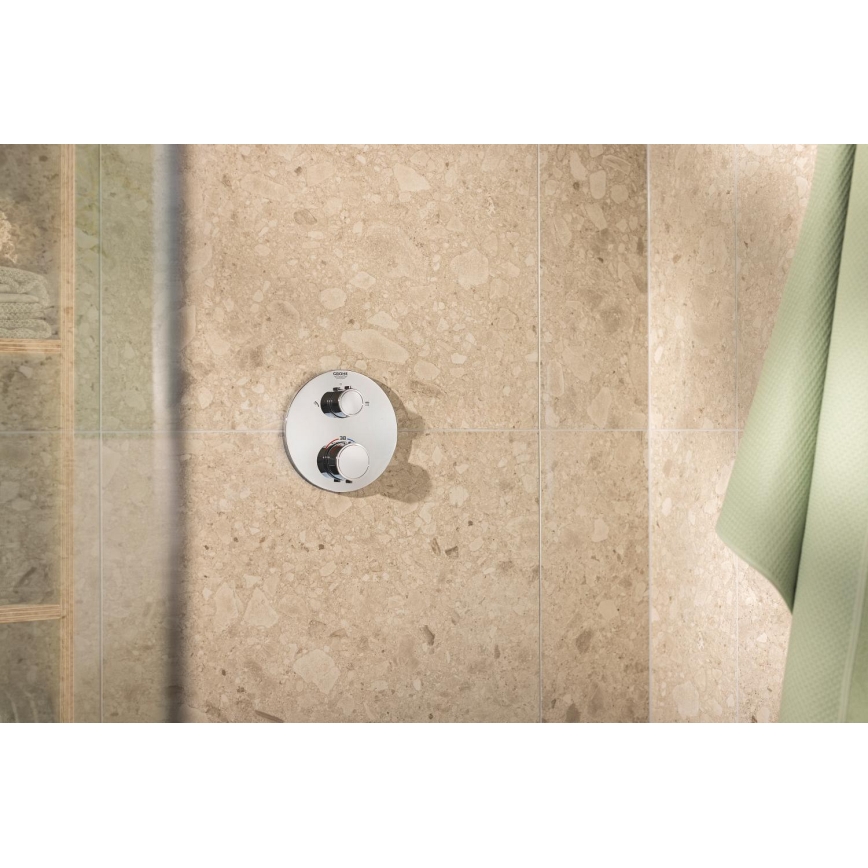 GROHE 34880000 - Set de duș cu baterie încastrată GROHTHERM SMARTCONTROL crom lucios