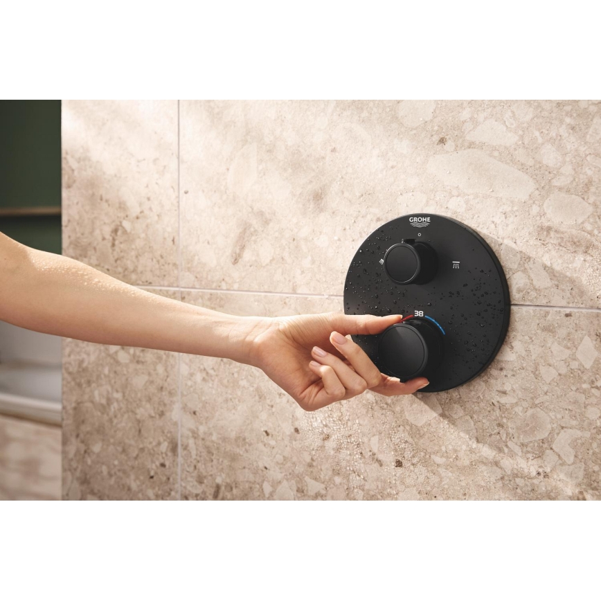 GROHE 348832430 - Set de duș VITALIO START 250 mm, negru