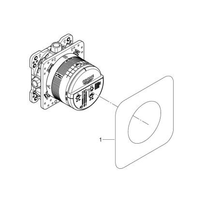 GROHE 35600000 - Corp încastrat universal RAPIDO SMARTBOX DN 15