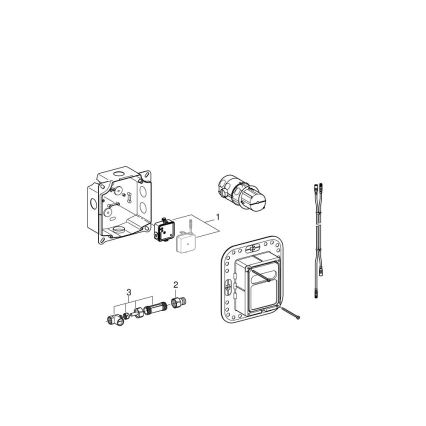 GROHE 36264001 - Set încastrat ESSENSE E, crom lucios