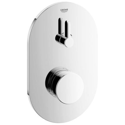 GROHE 36321000 - Baterie de duș cu închidere automată EUROSMART COSMOPOLITAN T, crom