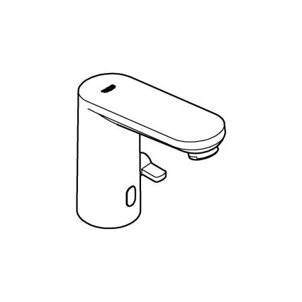 GROHE 36366002 - Baterie electronică pentru lavoar GET E, crom lucios