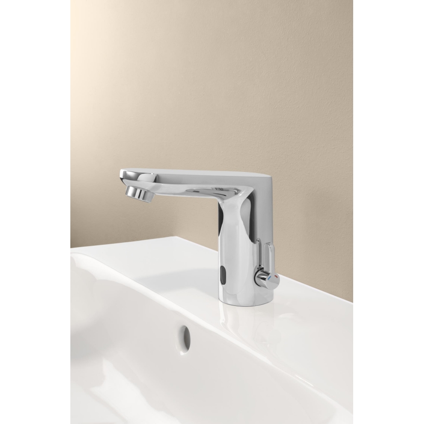 GROHE 36366002 - Baterie electronică pentru lavoar GET E, crom lucios