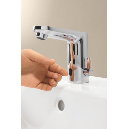 GROHE 36366002 - Baterie electronică pentru lavoar GET E, crom lucios