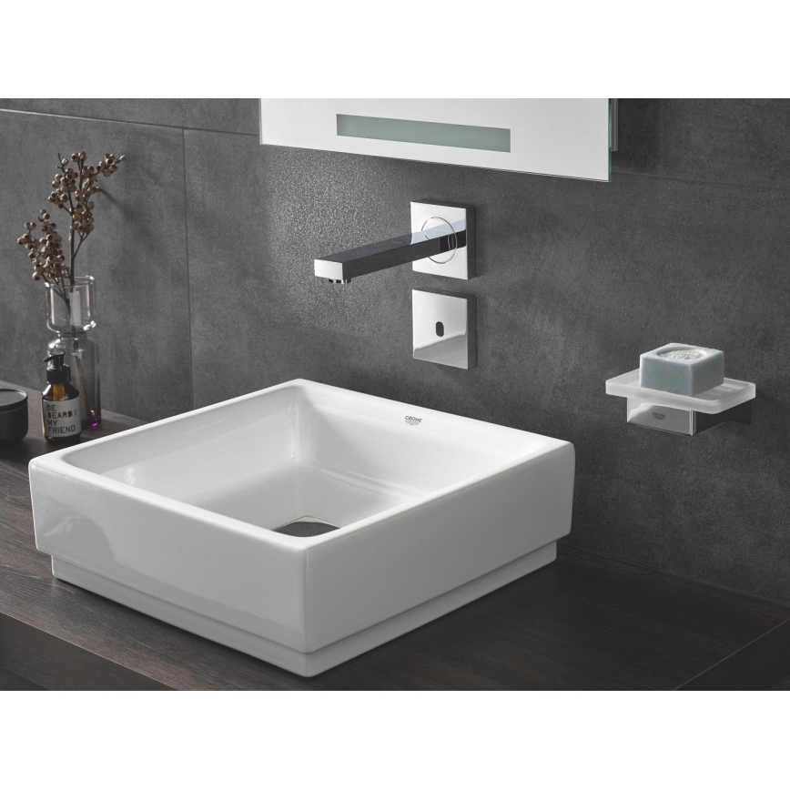 GROHE 36442000 - Baterie electronică cu senzor infraroșu EUROCUBE E crom lucios