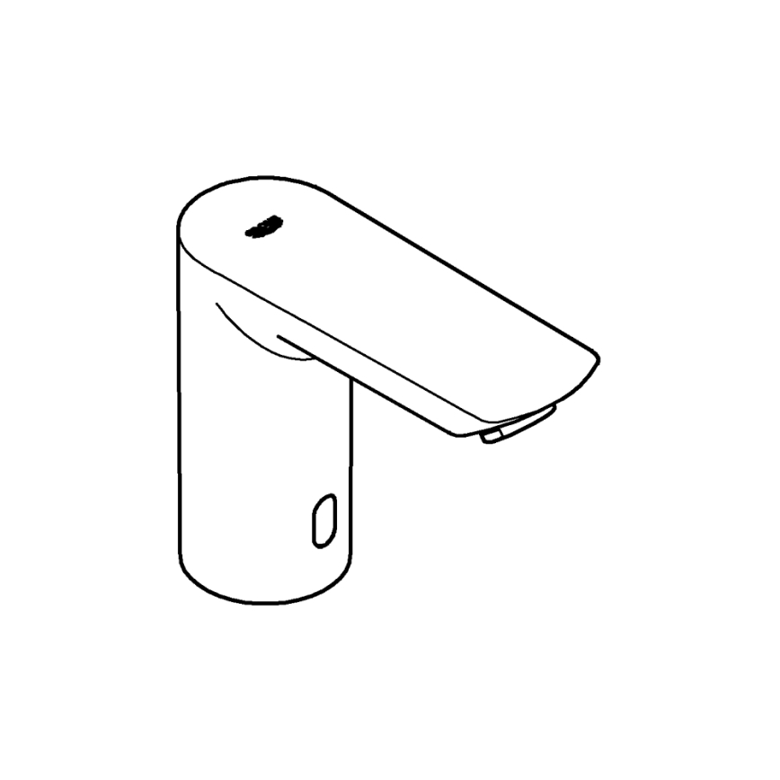 GROHE 36452000 - Baterie electronică cu senzor infraroșu pentru lavoar BAU COSMOPOLITAN E, crom