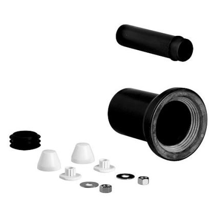 GROHE 37311K00 - Set de alimentare și evacuare pentru WC, 150 mm, negru