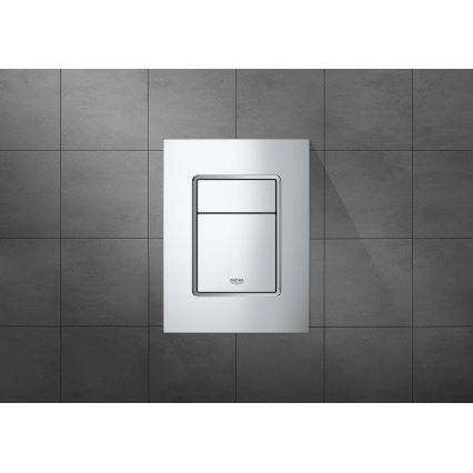 GROHE 37535000 - Skate Cosmopolitan S, plăcuță de acționare, 130 × 172 mm, crom