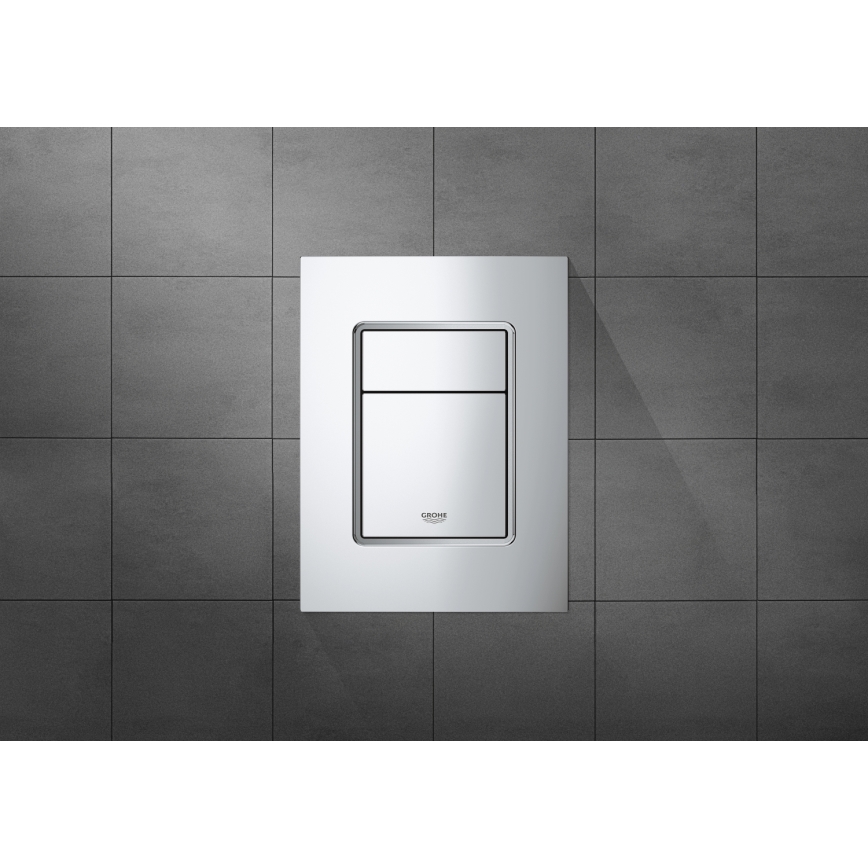 GROHE 37535000 - Skate Cosmopolitan S, plăcuță de acționare, 130 × 172 mm, crom