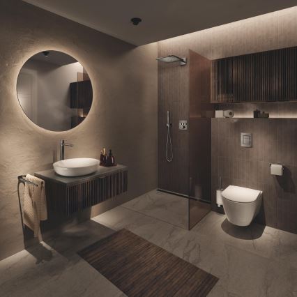 GROHE 37535AL0 - Placă de acționare SKATE COSMOPOLITAN S 130 × 172 mm grafit