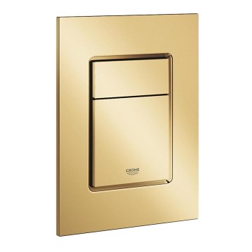GROHE 37535GL0 - Plăcuță de comandă SKATE COSMOPOLITAN S 130 × 172 mm, finisaj auriu