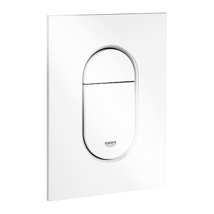 GROHE 37624SH0 - Placă de acționare ARENA COSMOPOLITAN S 130 × 172 mm, albă