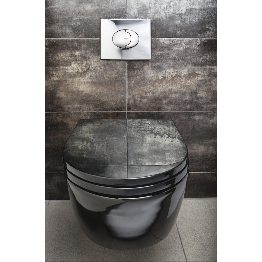 GROHE 38506000 - Placă de acționare SKATE AIR 156 × 197 mm crom lucios