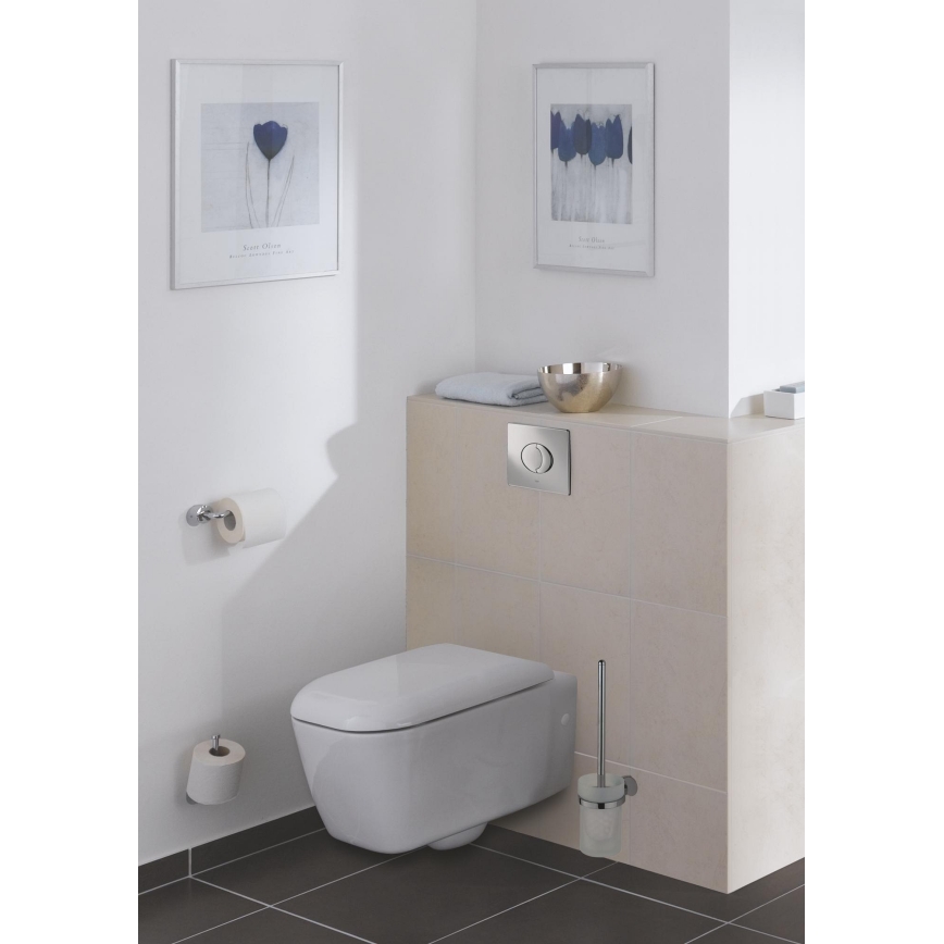 GROHE 38506000 - Placă de acționare SKATE AIR 156 × 197 mm crom lucios
