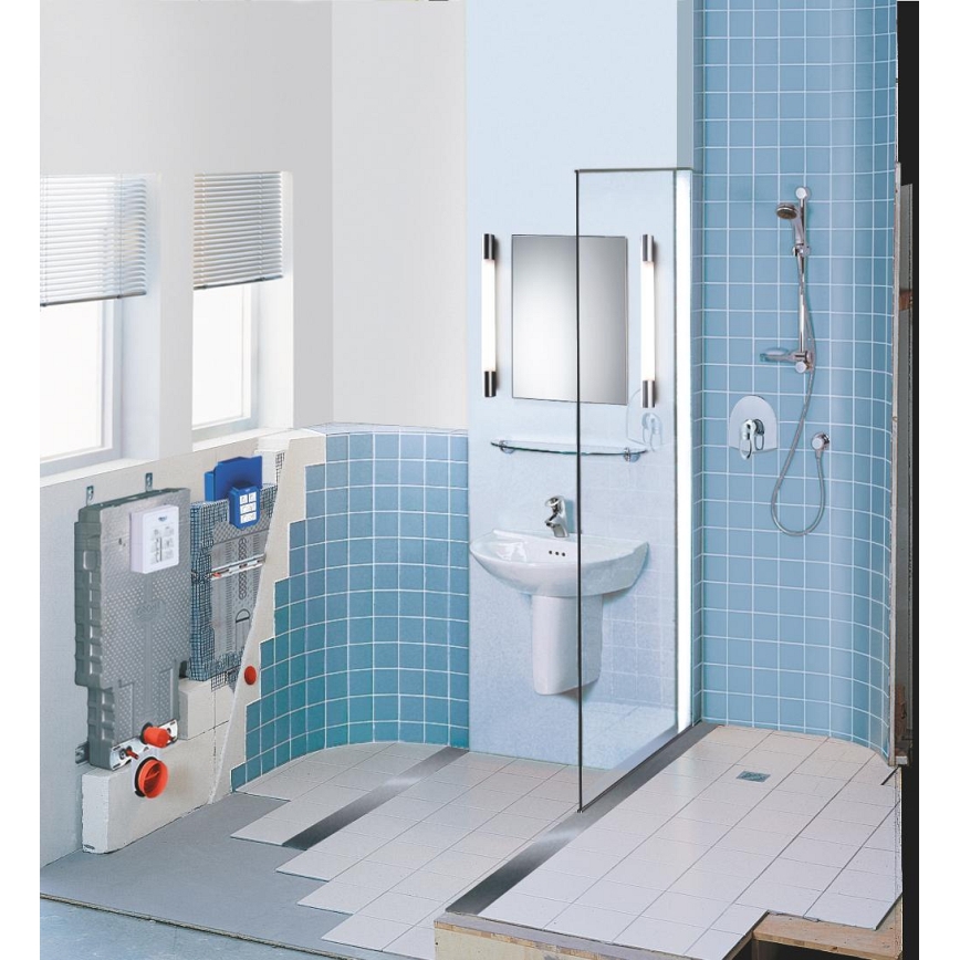 GROHE 38643001 - Modul pentru WC UNISET, 830 × 480 × 130 mm, alb