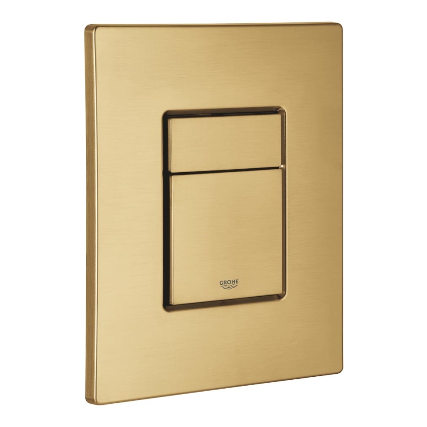 GROHE 38732GN0 - Placă de acționare SKATE COSMOPOLITAN 156 × 197 mm, aurie