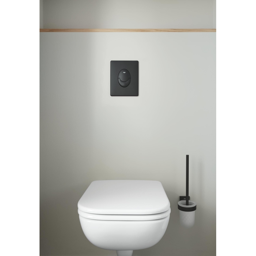 GROHE 389642430 - Placă de acționare START 156 × 197 mm, neagră