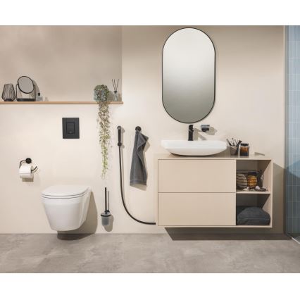 GROHE 389662430 - Placă de acționare EVEN 156 × 197 mm neagră