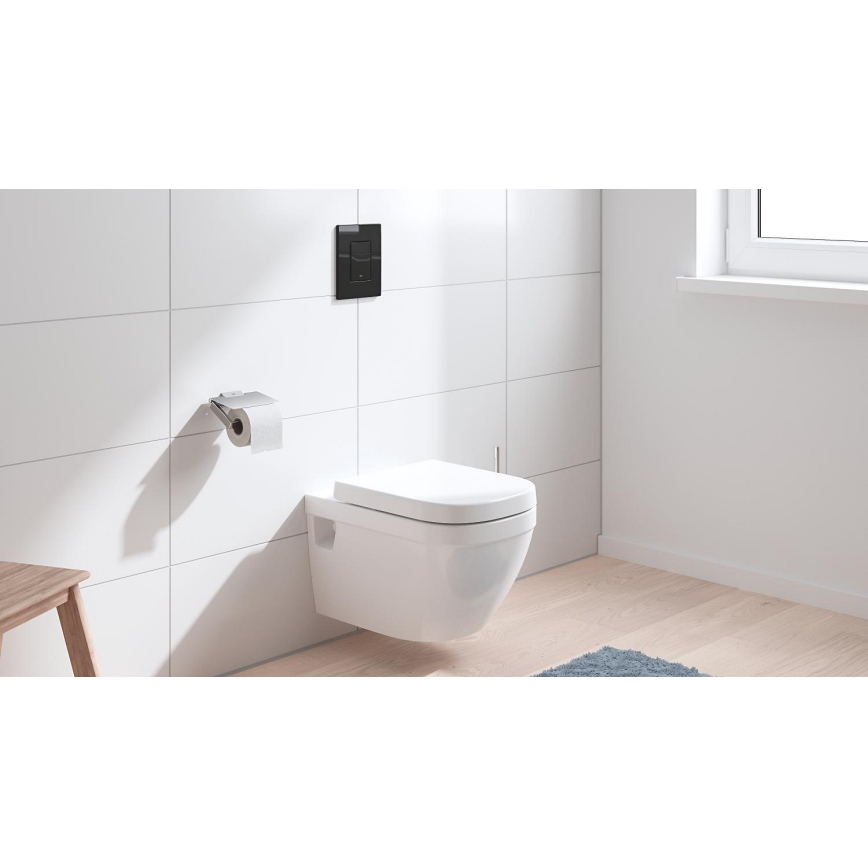 GROHE 38966KV0 - Placă de acționare EVEN 156 × 197 mm neagră