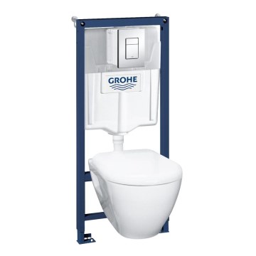 GROHE 39186000 - Set SOLIDO COMPACT 4 în 1 cu ceramică, 1,13 m