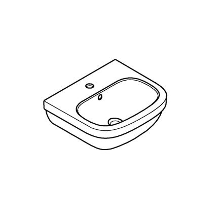 GROHE 39324000 - Lavoar EURO CERAMIC 450 × 400 mm ceramică/alb