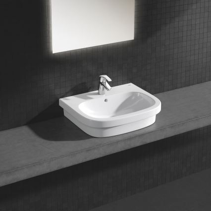 GROHE 39337000 - Lavoar pentru montaj pe blat EURO CERAMIC 600 × 480 mm ceramică/alb