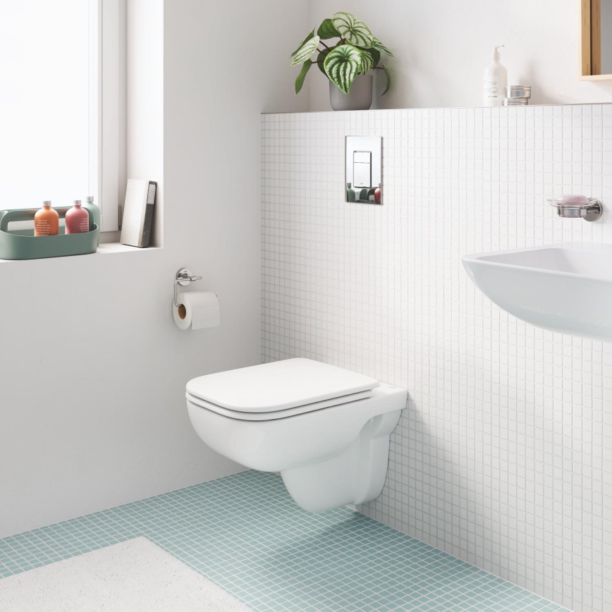 GROHE 39815000 - Vas WC suspendat START EDGE, 53,8 x 36,5 cm, alb durabil
