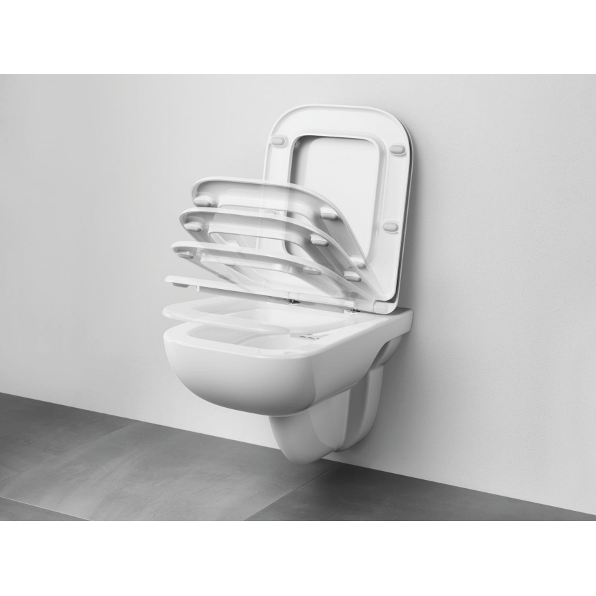 GROHE 39815000 - Vas WC suspendat START EDGE, 53,8 x 36,5 cm, alb durabil