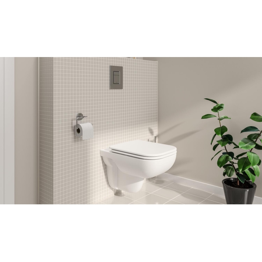 GROHE 39815000 - Vas WC suspendat START EDGE, 53,8 x 36,5 cm, alb durabil