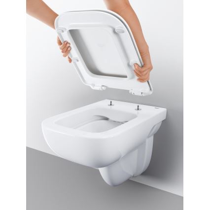 GROHE 39815000 - Vas WC suspendat START EDGE, 53,8 x 36,5 cm, alb durabil