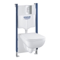 GROHE 39816000 - Set pentru WC SOLIDO COMPACT, 1,13 m, ceramică/alb