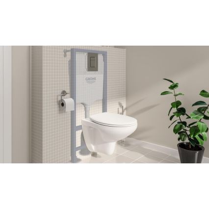 GROHE 39930000 - Set 4-în-1 pentru WC SOLIDO, 1,13 m, crom lucios