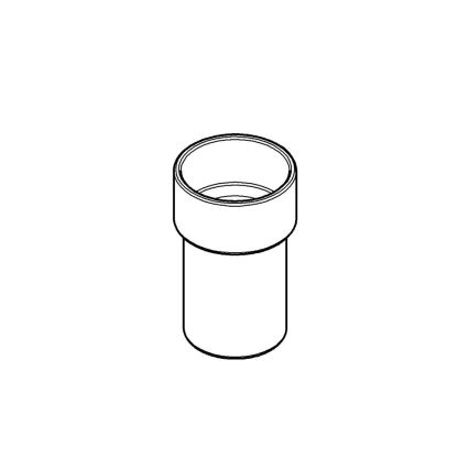 GROHE 40254000 - Pahar ALLURE, finisaj satinat